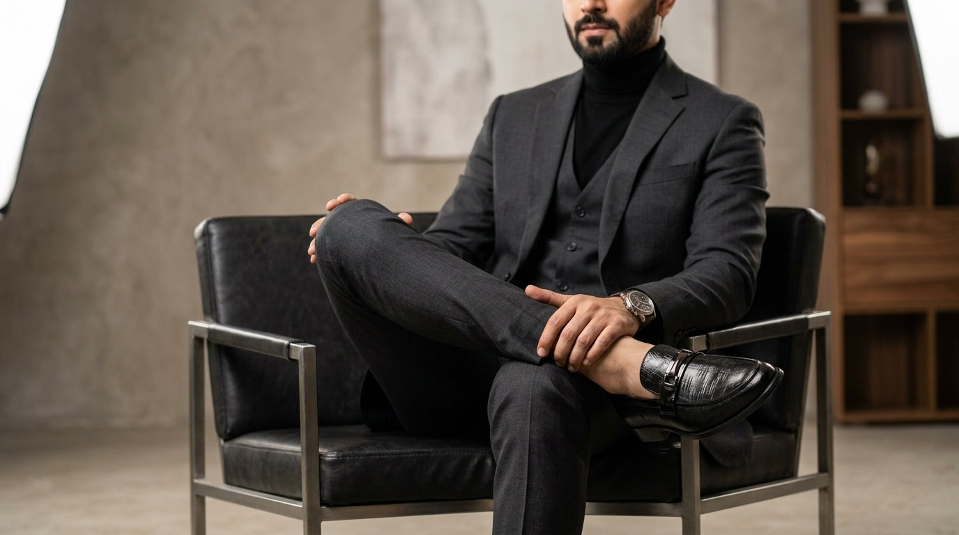 Stealth Croc Loafer