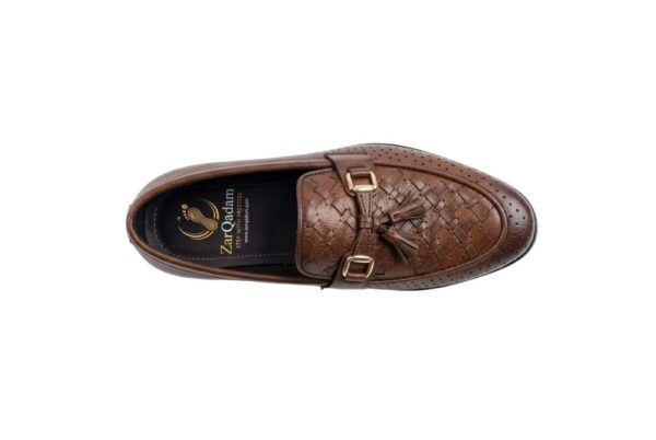 Tan Textured Loafer