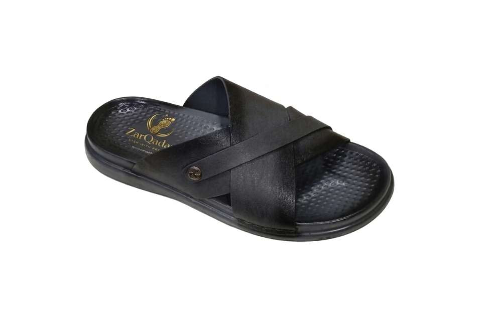 Signature Black Criss-Cross Slide